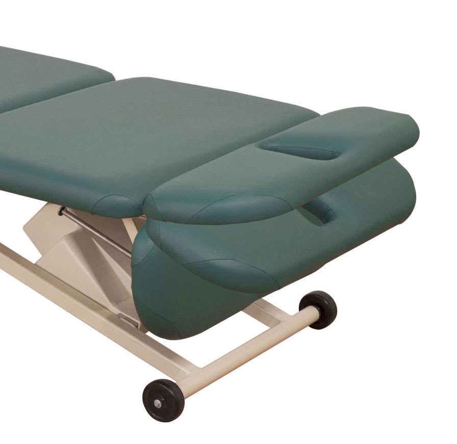 Electrical massage table / on casters / height-adjustable / 3 sections PT300 Oakworks Med