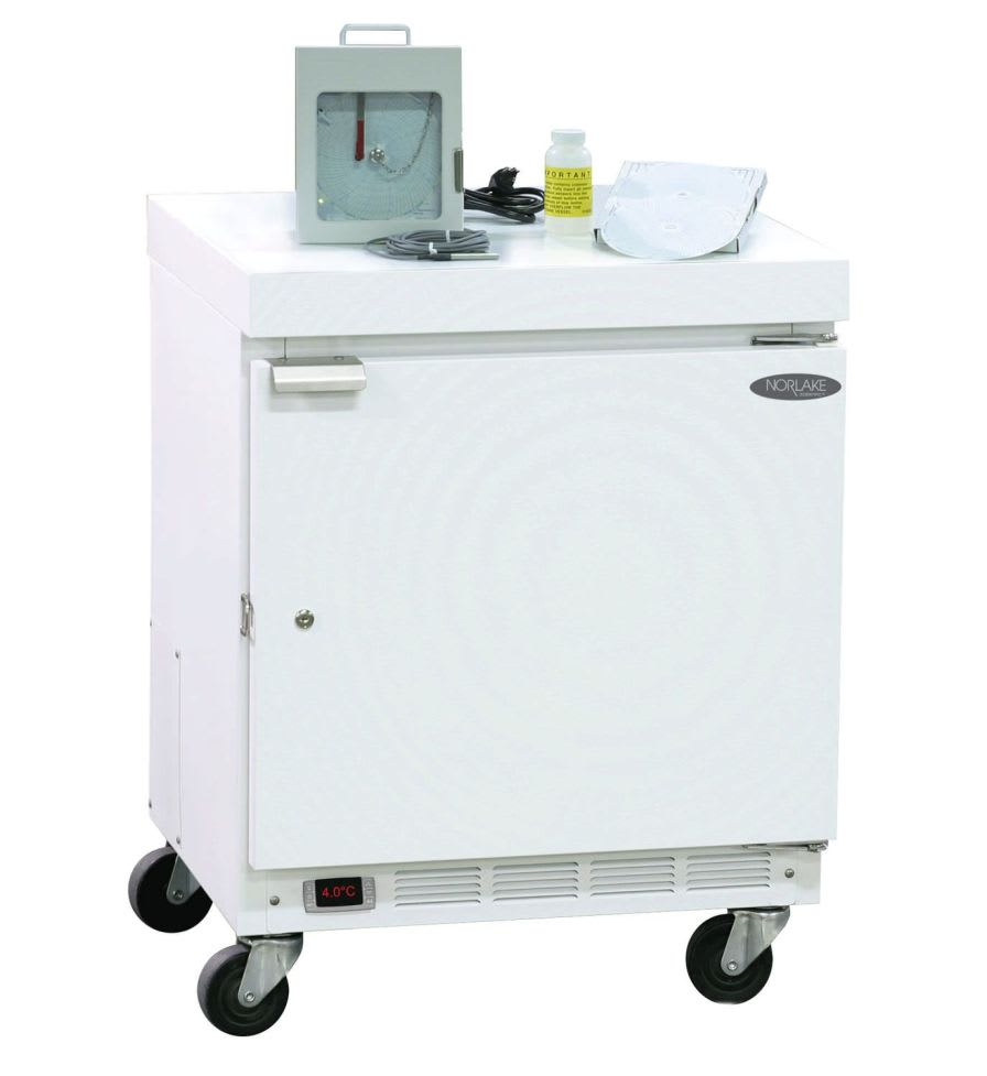 Blood bank refrigerator / built-in / 1-door 1 - 6°C | NSBR051 Norlake