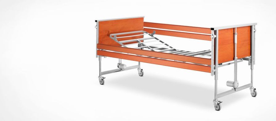 Homecare bed / electrical / on casters / 3 sections 2202H Psiliakos Leonidas