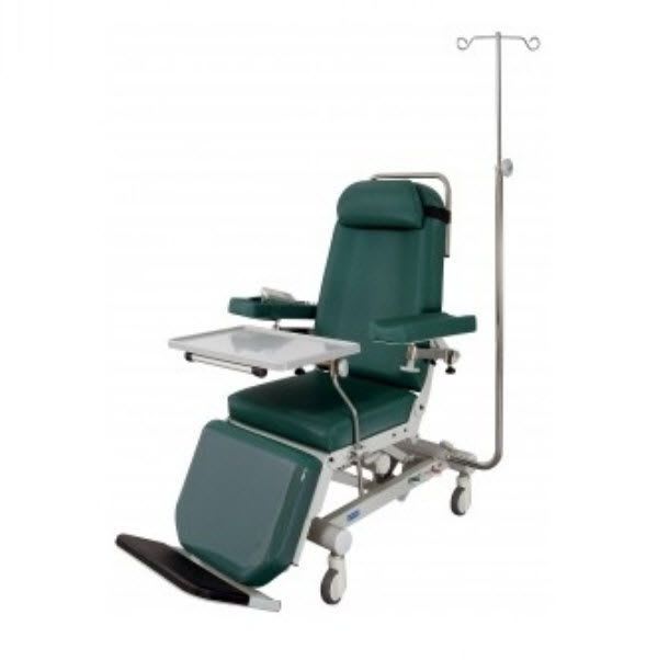 Hemodialysis armchair / on casters / tilting / reclining / 3 sections Polycare Promotal