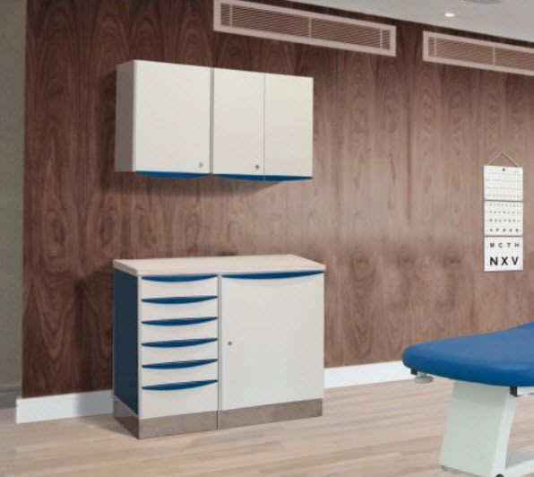 Storage cabinet / for healthcare facilities / fixed / wall-mounted Promotal