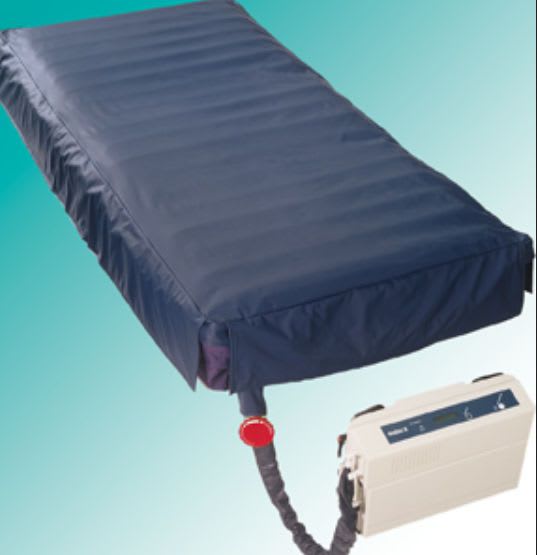 Hospital bed mattress / anti-decubitus / dynamic air / tube NoDec E Rober