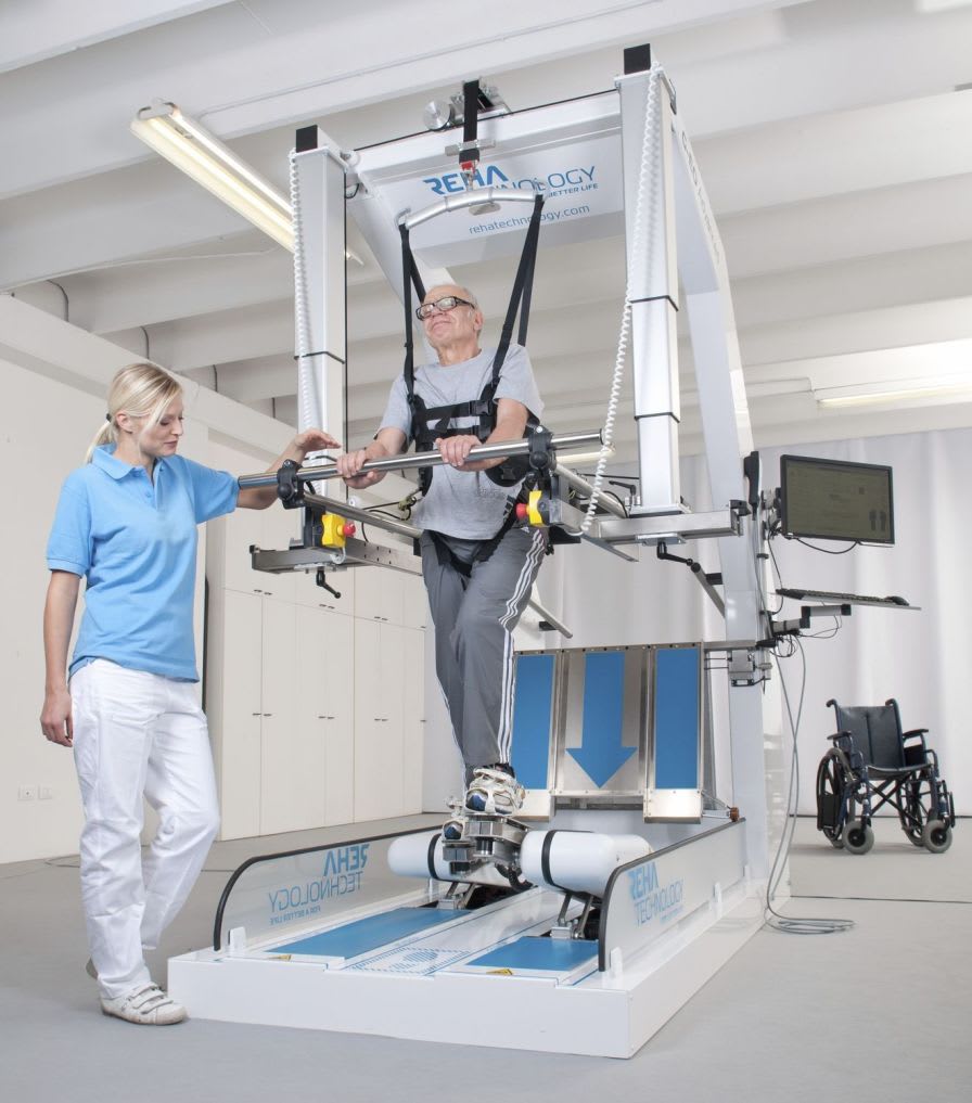 Walking rehabilitation system / computer-based G-EO SYSTEM™ Reha Technology AG