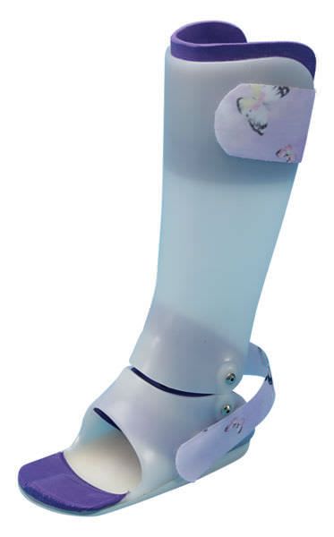 Ankle and foot orthosis (AFO) (orthopedic immobilization) / dynamic / articulated / pediatric Dorsi-blocker Reactor Orthomerica