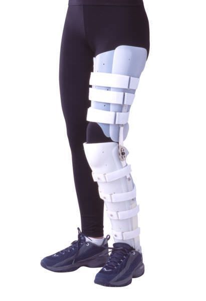 Knee, ankle and foot orthosis (KAFO) (orthopedic immobilization) / articulated ORLANDO® TPFX Orthomerica