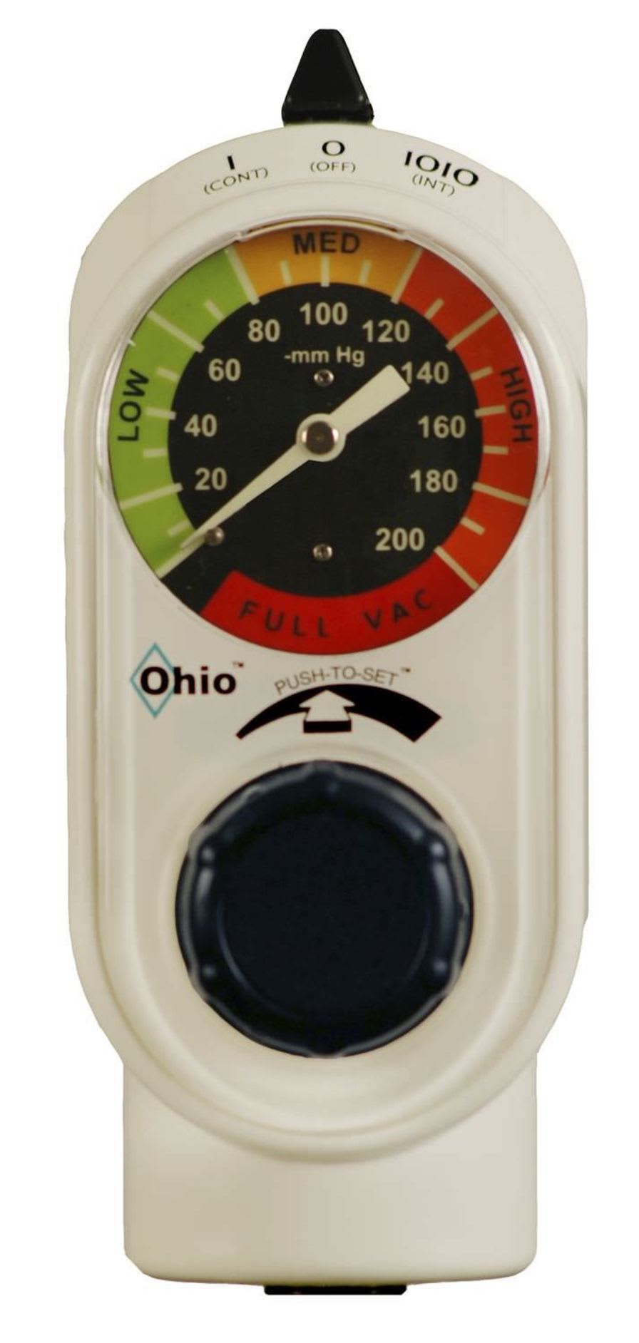 Vacuum regulator / plug-in type PUSH-TO-SET™ Ohio Medical
