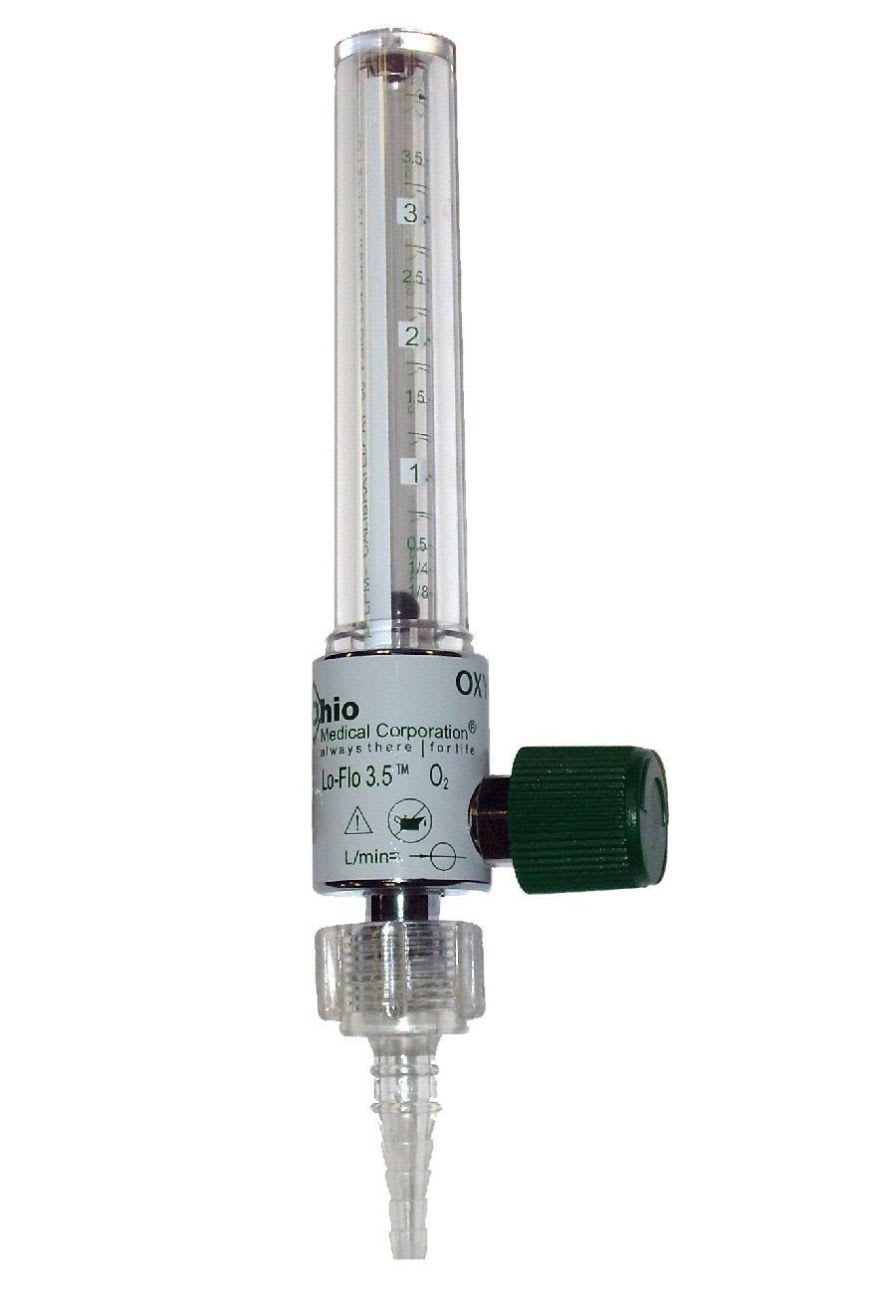 Air flowmeter / variable-area / plug-in type 7700 Series Lo-Flo 3.5™ Ohio Medical