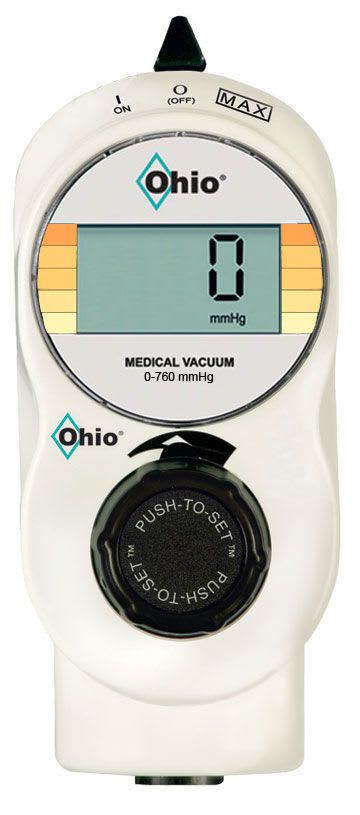 Vacuum regulator / plug-in type / digital PUSH-TO-SET™ NEO 1326 Ohio Medical
