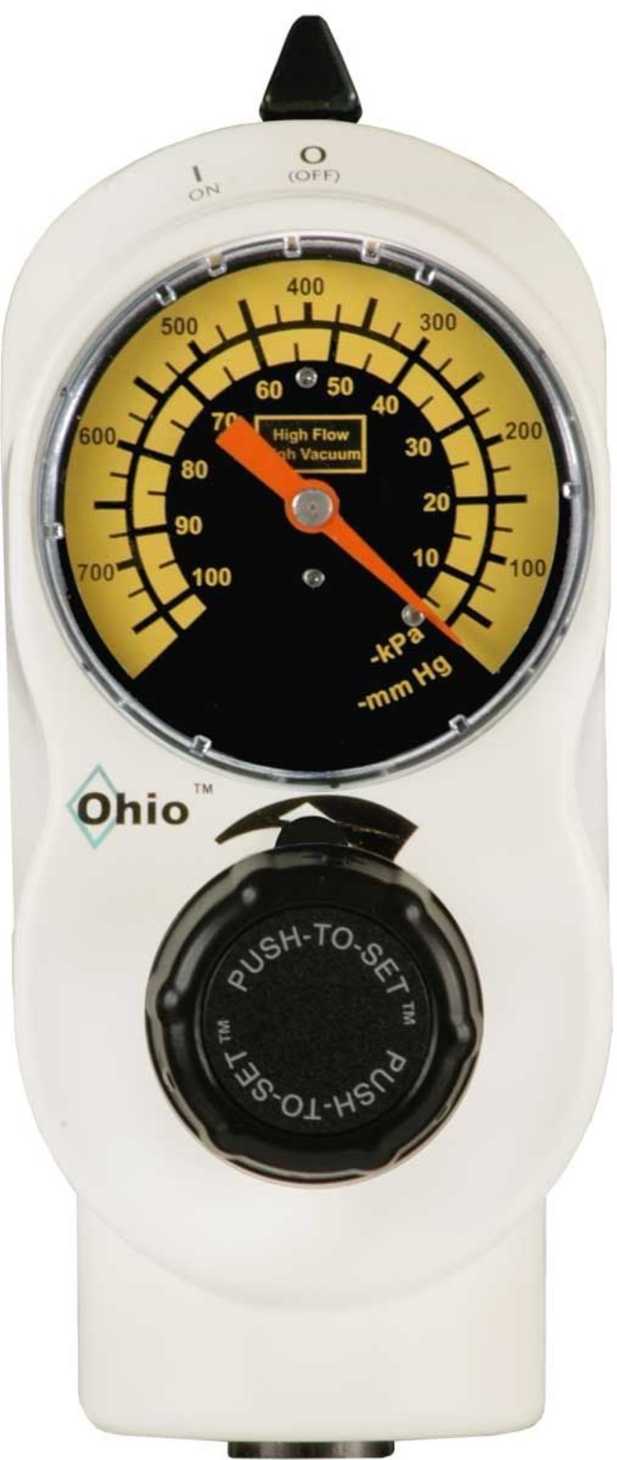 Vacuum regulator / plug-in type PUSH-TO-SET™ 1330 (ISO/CE) Ohio Medical