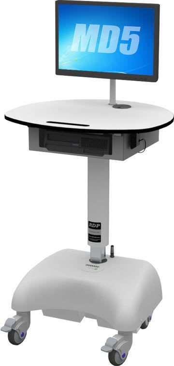 Height-adjustable computer cart / medical MD5 RDP Health
