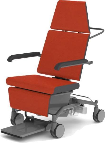 Patient transfer chair with adjustable backrest Curalizer® Bruno Reha & Medi Hoffmann GmbH