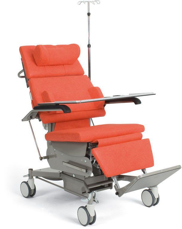 Patient transfer chair / on casters / reclining / with adjustable backrest Mobilizer® Ottfried Reha & Medi Hoffmann GmbH
