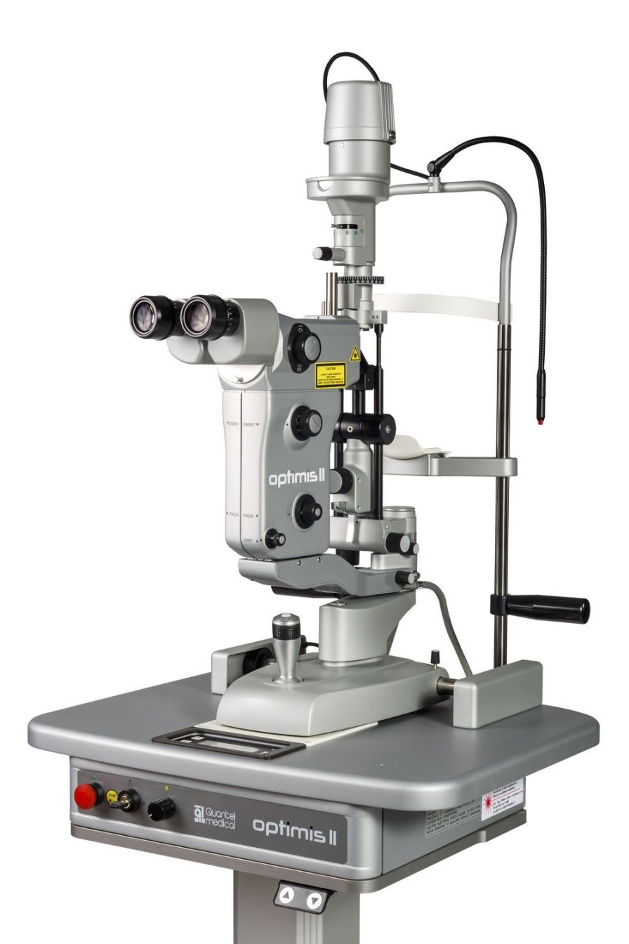 Posterior capsulotomy laser / iridotomy / ophthalmic / Nd:YAG OPTIMIS II ND:YAG 1064 nm Quantel Medical