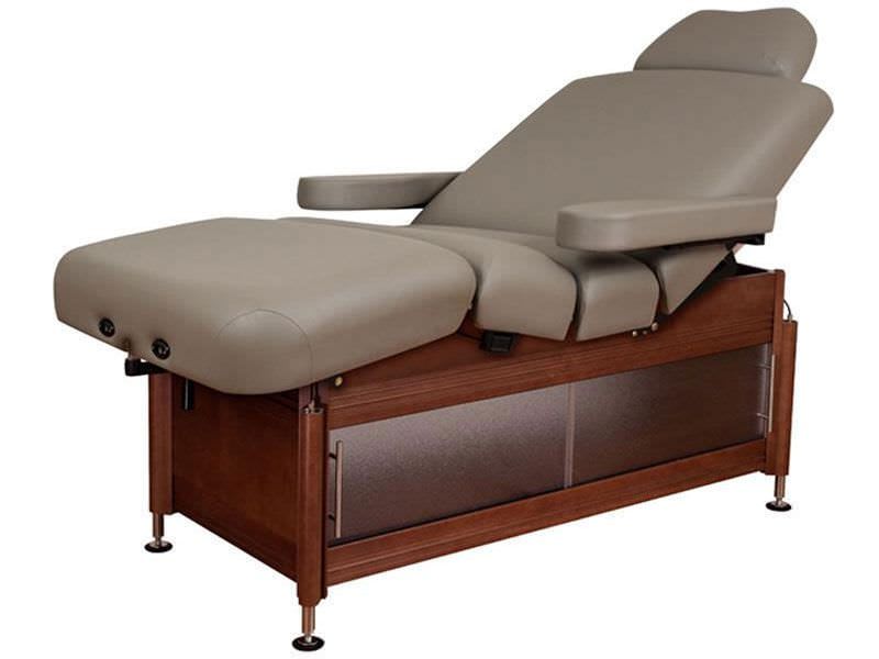 Hydraulic spa table / manual / height-adjustable / 4 sections Clinician™ Oakworks Massage