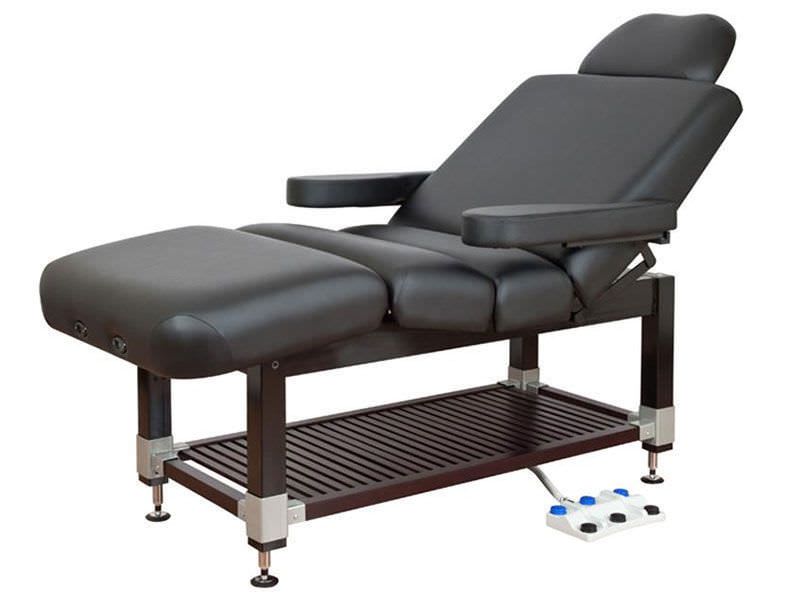 Electric spa table / hydraulic / height-adjustable / 4 sections Clodagh Leo Oakworks Massage