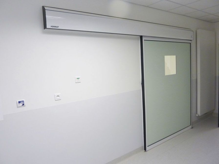 Hospital door / laboratory / sliding / automatic HDS CLEAN PORTALP INTERNATIONAL