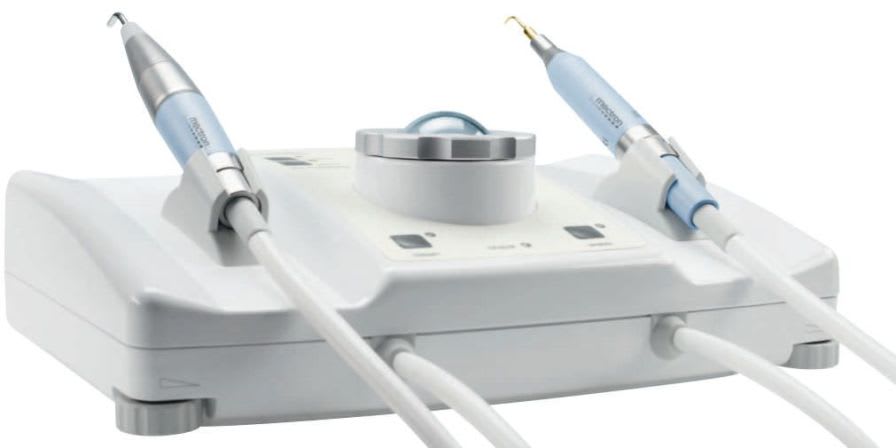 Ultrasonic dental scaler / complete set / with air polisher combi mectron s.p.a.