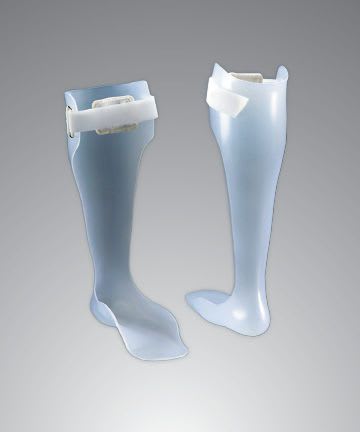 Ankle and foot orthosis (AFO) (orthopedic immobilization) Custom Semi-Rigid Optec USA