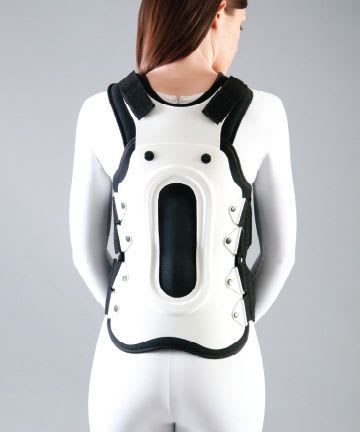 Thoracolumbosacral (TLSO) support corset / with sternal pad Edge SL Optec USA