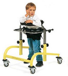 4-caster rollator / height-adjustable / pediatric DYNAMICO ORMESA srl