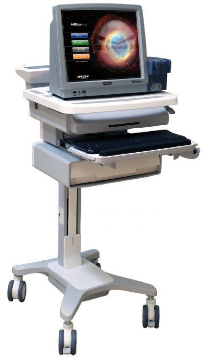 Ultrasound system / on platform / for ophthalmic ultrasound imaging HISCAN OPTIKON