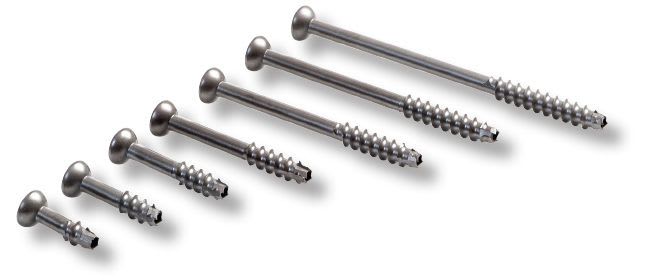 Subtalar joint arthrodesis cannulated bone screw / not absorbable Ortho Solutions