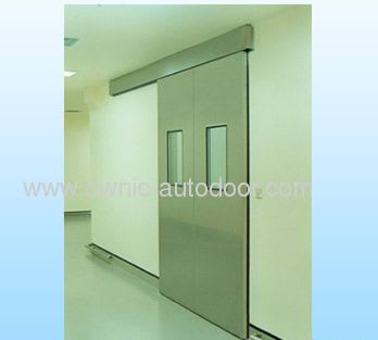 Hospital door / sliding / stainless steel OWNIC