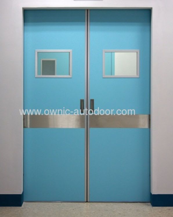 Hospital door / automatic / sliding / aluminum ETDMN OWNIC