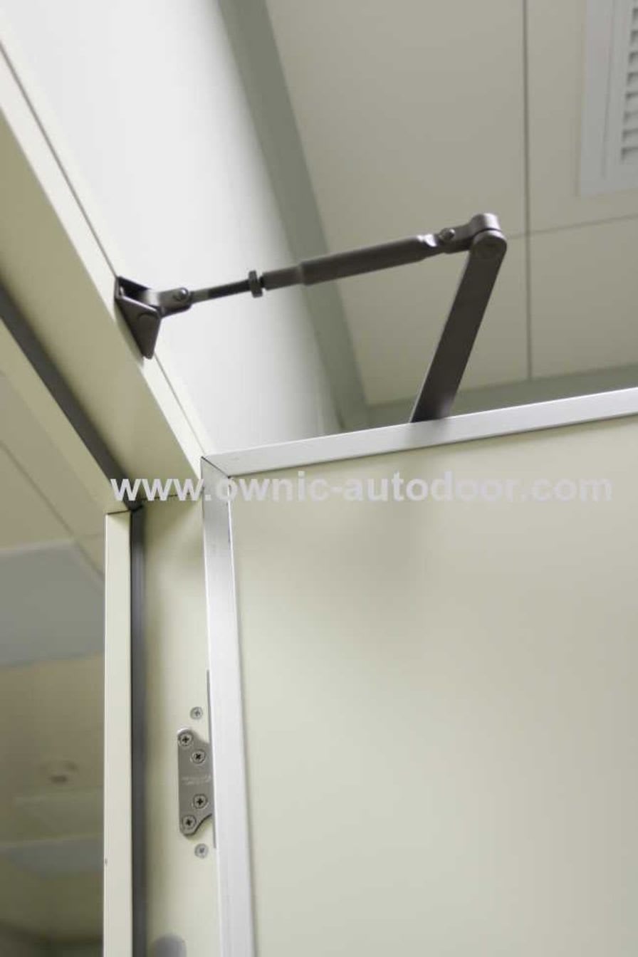 Automatic door / swinging / stainless steel QTDM OWNIC