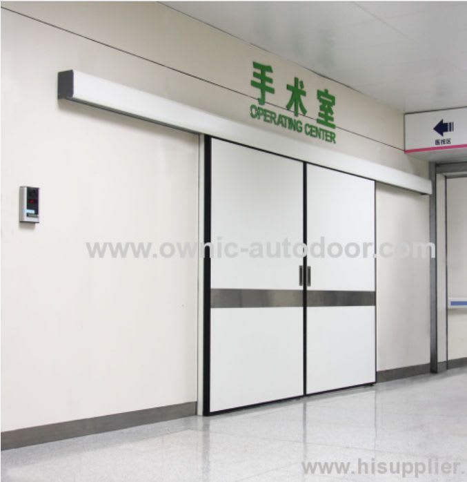 Hospital door / automatic / sliding / aluminum ETDMN OWNIC