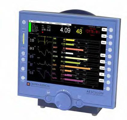 Compact multi-parameter monitor AESCULON® Osypka Medical