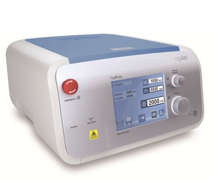 Retinal photocoagulation laser / ophthalmic / solid-state / tabletop Hyalus™ Optos