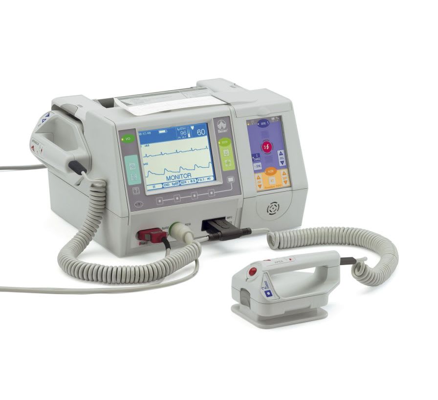 Semi-automatic external defibrillator / with ECG monitor REANIBEX 700 OSATU,S.coop.