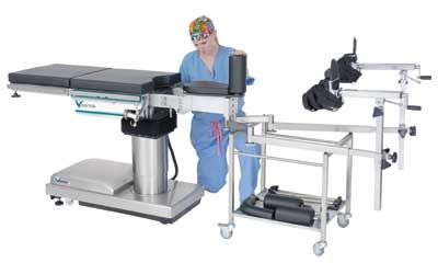 Orthopedic operating table top NUVO Surgical