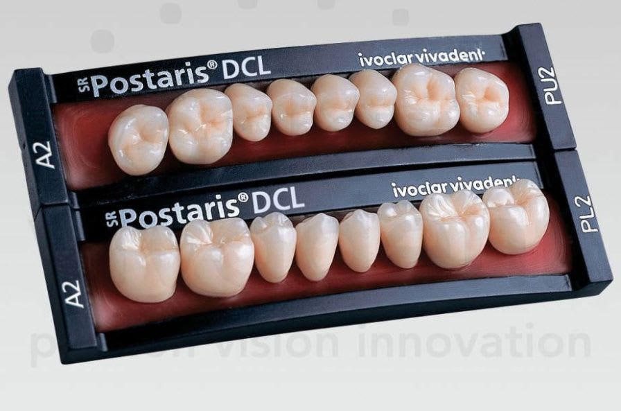 Resin dental prosthesis SR Postaris DCL Ivoclar Vivadent