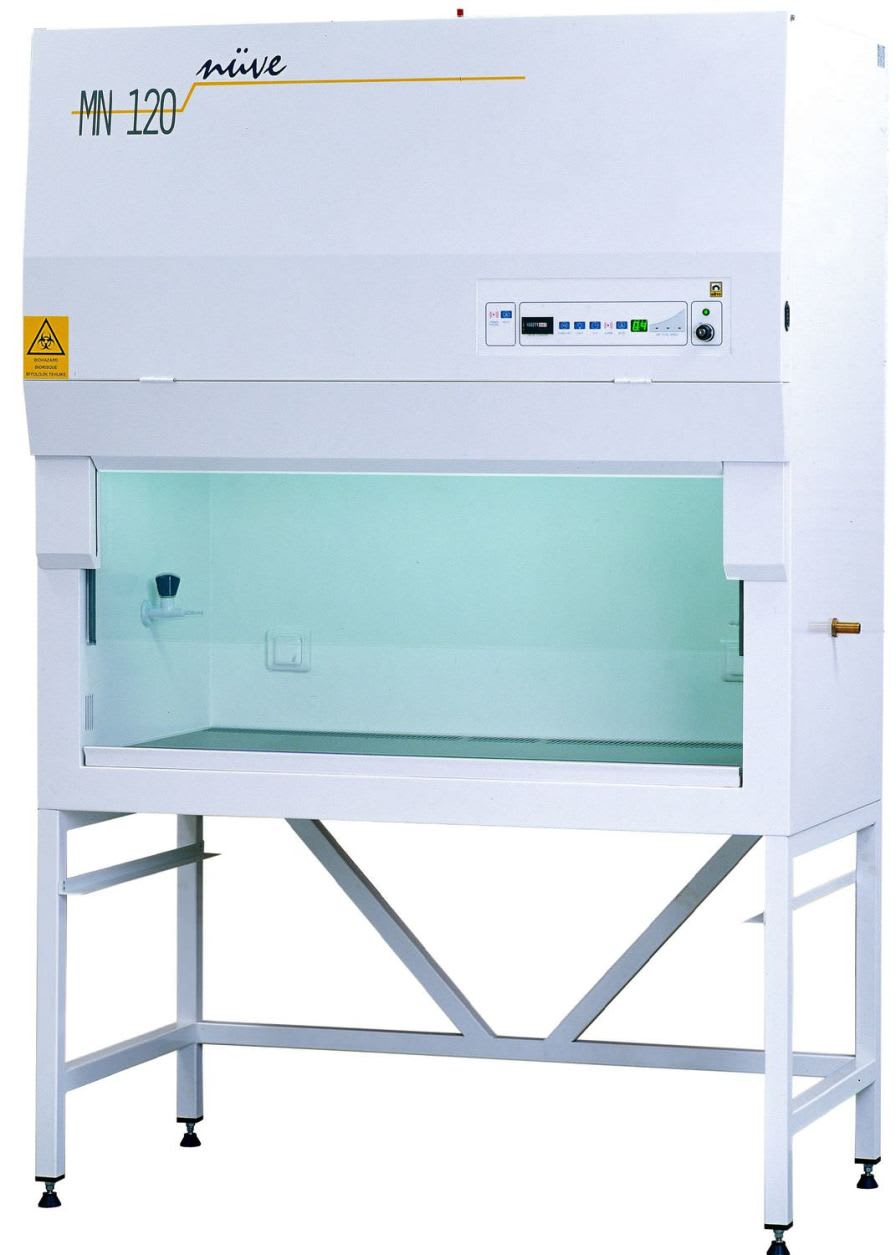 Class II microbiological safety cabinet MN 090, MN 120 Nüve