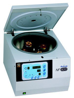 Laboratory centrifuge / multifunction / bench-top 500 - 14 000 rpm | NF 800 Nüve