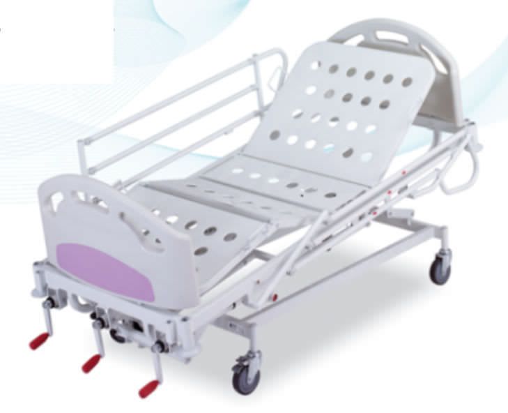 Hospital bed / mechanical / on casters / height-adjustable MHC-M 603 MUKA METAL