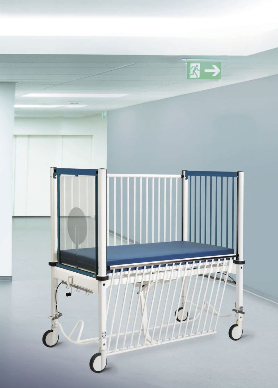 Mechanical bed / 1 section / with transparent panels / pediatric Sinnebedsje 3144, 3145 Oostwoud International