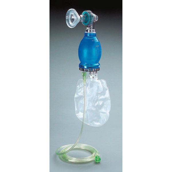 Pediatric manual resuscitator / with pop-off valve / disposable SB28520G Nasco