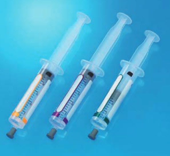 Injection syringe / pre-filled / plastic Nipro