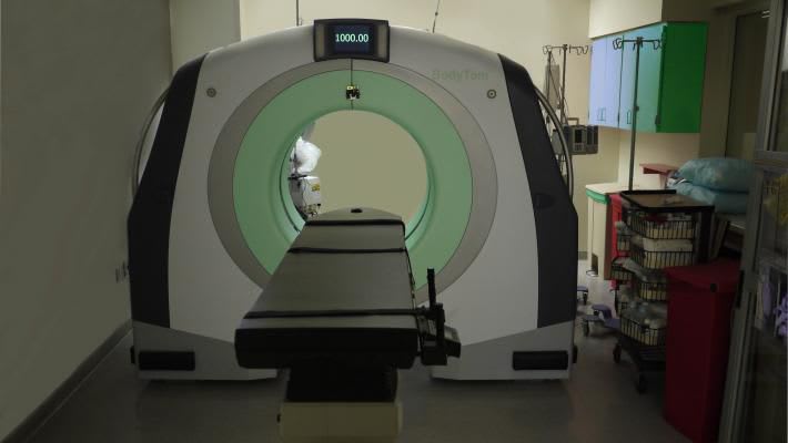 X-ray scanner (tomography) / full body tomography / 32-slice / wide-bore BodyTom® Neurologica