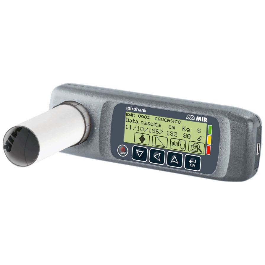 Hand-held spirometer / USB 16 L/s | Spirobank USB® MIR - Medical International Research