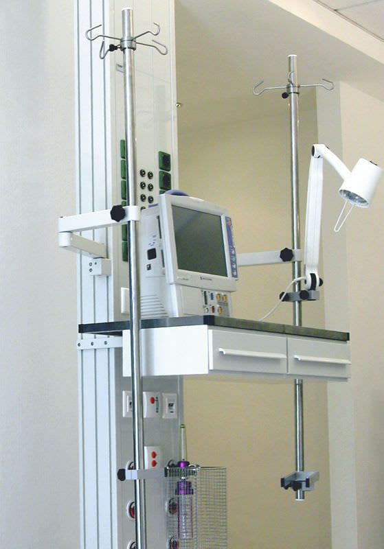 Ceiling-mounted medical pendant / with column MS 6000, MS 1054 Modul technik