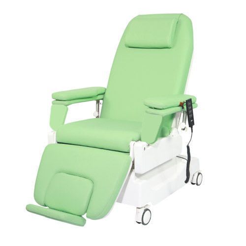 Electrical dialysis chair / height-adjustable / on casters / 3 sections PY-YD-310 Nanning passion medical equipment
