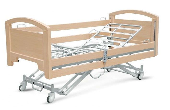 Nursing home bed / electrical / height-adjustable / on casters PY-YD-510 Nanning passion medical equipment