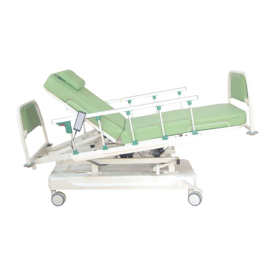 Blood donation bed / electrical / height-adjustable / 3 sections PY-CD-380S Nanning passion medical equipment