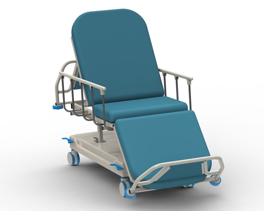 Hemodialysis bed / electrical / on casters / height-adjustable PY-CD-390 Nanning passion medical equipment