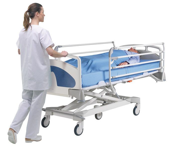 Intensive care bed / electrical / height-adjustable / 4 sections TEMPO 1200 MMO
