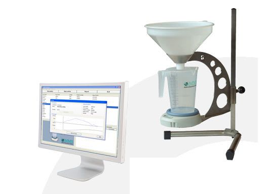 Wireless urinary flow meter / computer-based FLOWMASTER MMS Medical Measurement Systems